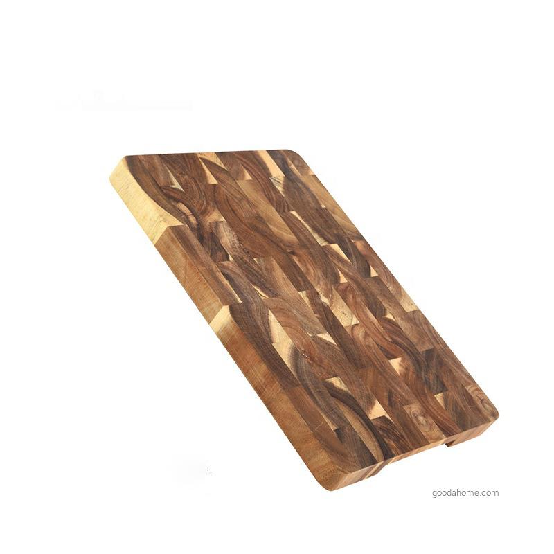 Tabla de cortar de cocina de madera de acacia
