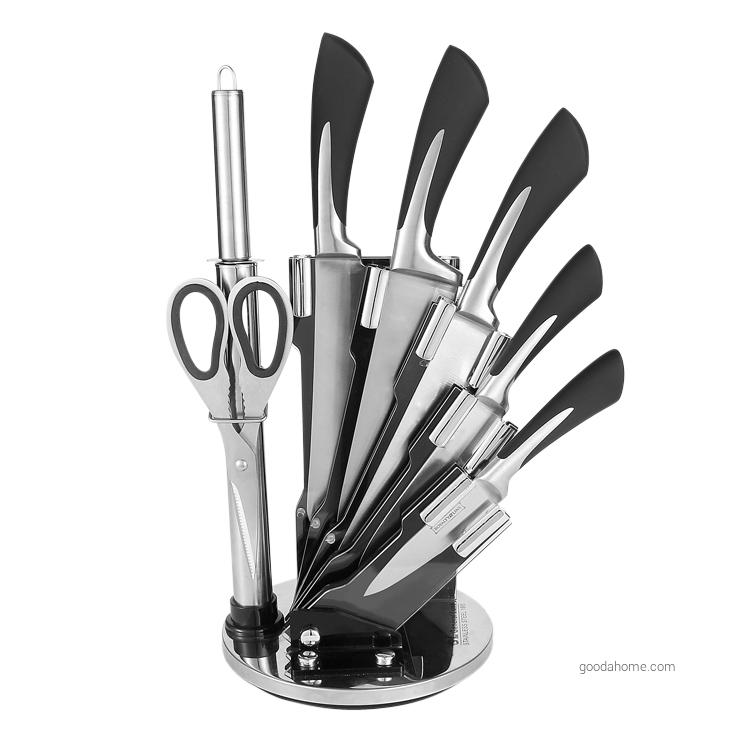 Juego de cuchillos de cocina de acero inoxidable de 5 piezas